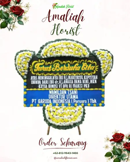 Papan Bunga Duka Kemukten